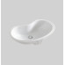 Раковина, врізна знизу ArtСeram IDEA IDL001 01;00, BIANCO
