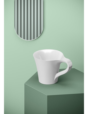 Накладна раковина ArtСeram CUP OSL005 01;50, BIANCO BICOLORE NERO