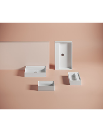Накладна раковина ArtСeram SCALINO SCL001 05;00, BIANCO MATT