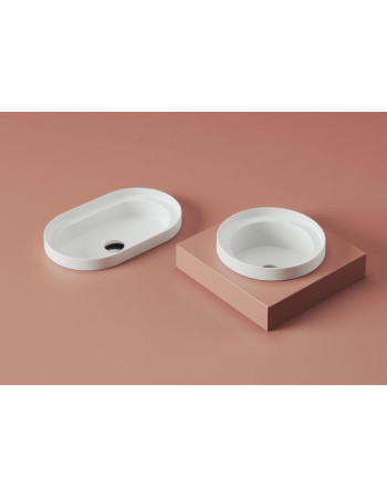 Раковина, врізна згори ArtСeram FUORI SCALA TFL032 05;00, BIANCO MATT