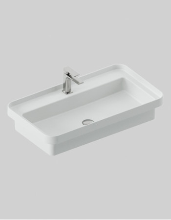 Раковина, врізна згори ArtСeram FUORI SCALA TFL035 05;00, BIANCO MATT