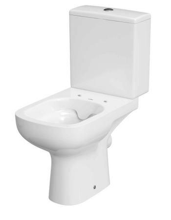 Унітаз-компакт Cersanit Colour 575 New CleanOn 011 3/5 дюропластовим сидінням із плавним опусканням K103-028