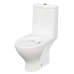 Унітаз-компакт Cersanit Moduo 651 SBTW CleanOn 011 3/5 з дюропластовим сидінням Slim із плавним опусканням K116-003