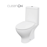 Унітаз-компакт Cersanit Moduo 673 SBTW CleanOn 43 011 3/5 з дюропластовим сидінням із плавним опусканням K116-035
