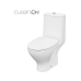 Унітаз-компакт Cersanit Moduo 675 SBTW CleanOn 43 011 3/5 з дюропластовим сидінням Slim Wrap із плавним опусканням K116-037