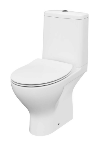 Унітаз-компакт Cersanit Moduo 671 CleanOn 43 011 3/5 з дюропластовим сидінням Slim із плавним опусканням K116-032
