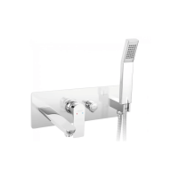 Змішувач для ванни FERRO ALGEO SQUARE BAQ11P хром