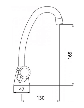 Змішувач для кухні FERRO STANDARD BST2 хром