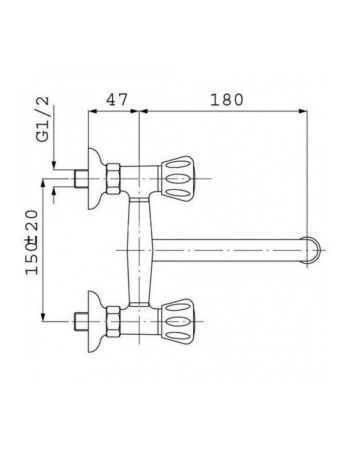 Змішувач для кухні FERRO STANDARD BST5 хром