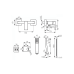 Змішувач для душу FERRO ZICCO BZI77 хром