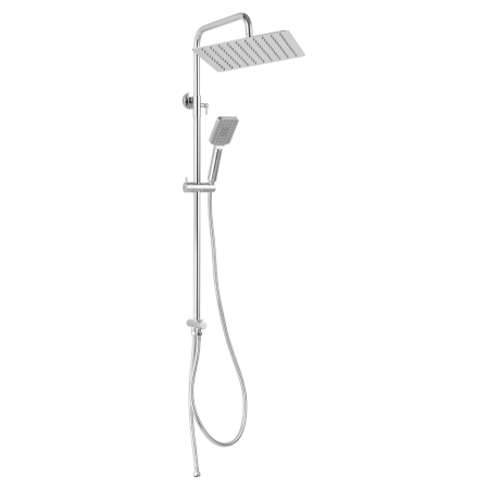 Душова система зовнішнього монтажу FERRO WIZARD SQUARE PRO NP48 хром
