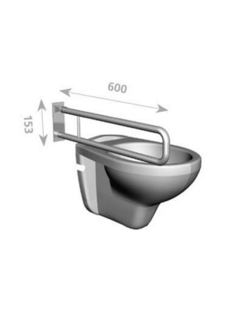 Поручень FERRO METALIA HELP R6660,44 білий