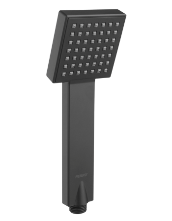 Душова лійка FERRO SQUERTO S22BL-B чорна