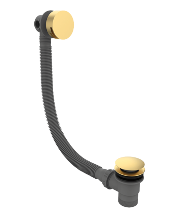 Злив-перелив для ванни GRB Brushed Gold PVD 03027088