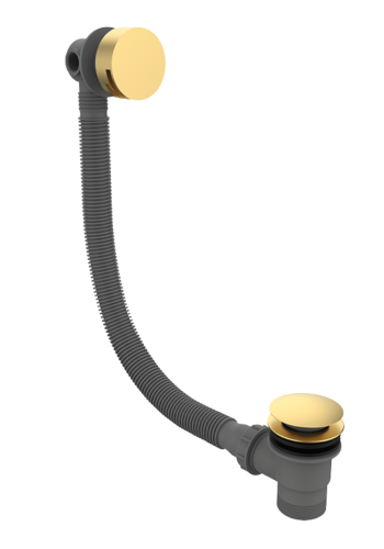 Злив-перелив для ванни GRB Brushed Gold PVD 03027088