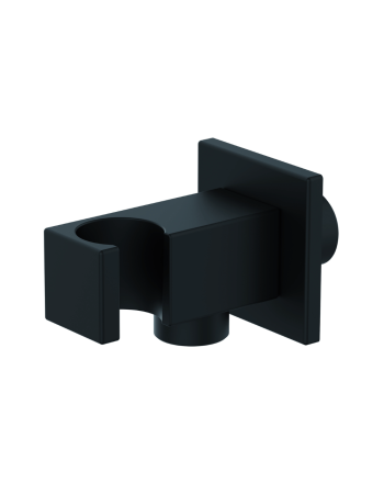 Вивід із тримачем для ручного душу GRB Black 05006701