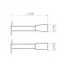 Шланг для ручного душу GRB Stainless Steel PVD 05015093