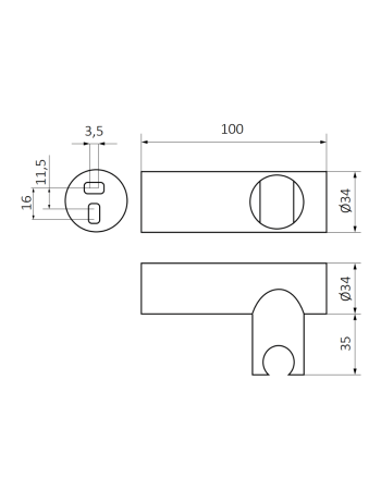 Тримач для ручного душу GRB 05050032