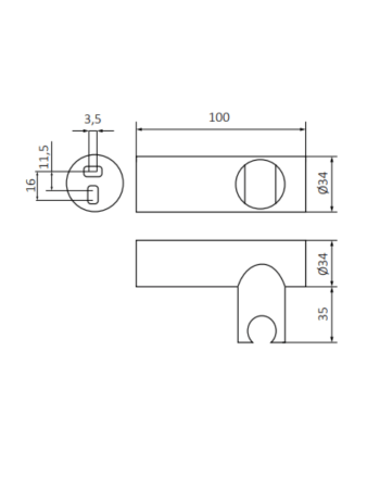 Тримач для ручного душу GRB Copper PVD 05055355