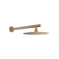 Верхній душ із кронштейном GRB Copper PVD 05251255