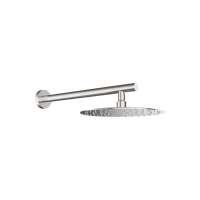 Верхній душ із кронштейном GRB Stainless Steel PVD 05251293
