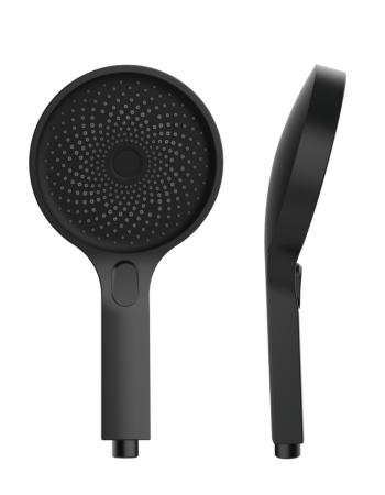 Ручний душ GRB діаметром 130 мм Metal Black 05534192