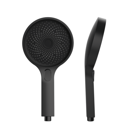 Ручний душ GRB діаметром 130 мм Metal Black 05534192