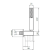 Душовий гарнітур GRB Stainless Steel PVD 05541493