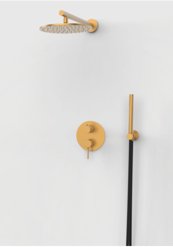Душова система прихованого монтажу зі змішувачем GRB TIME Copper PVD 07047455