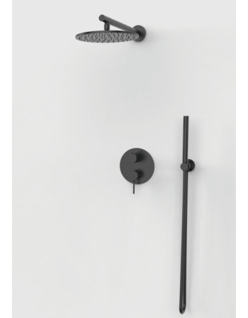 Душова система прихованого монтажу зі змішувачем GRB TIME Metal Black PVD 07047492