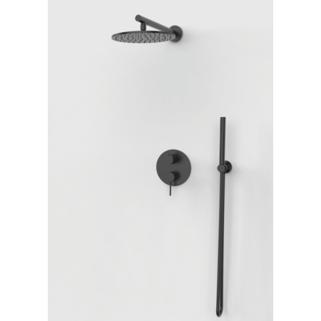 Душова система прихованого монтажу зі змішувачем GRB TIME Metal Black PVD 07047492