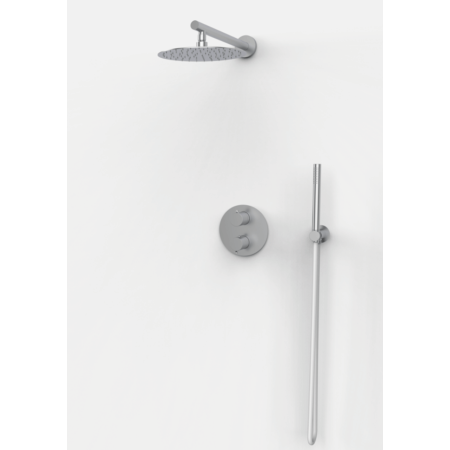 Душова система прихованого монтажу зі змішувачем GRB TIME Stainless Steel PVD 07047593