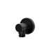 Вивід із тримачем для ручного душу GRB Metal Black PVD 09415792