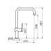Змішувач для кухні GRB Kitchen 46826460