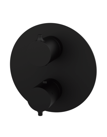 Термостатичний змішувач для ванни й душу GRB TIME Black 47057492