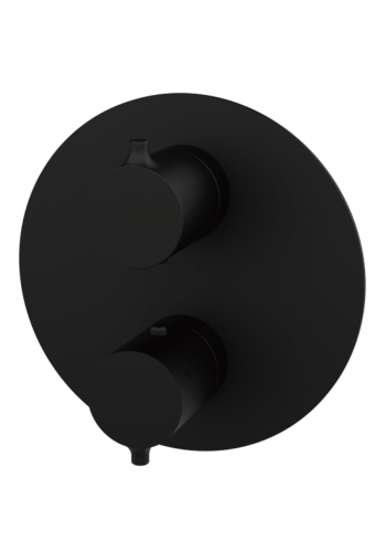 Термостатичний змішувач для ванни й душу GRB TIME Black 47057492