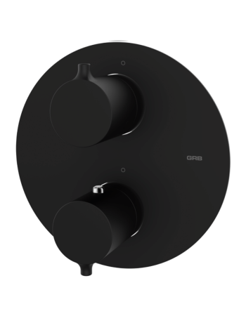 Термостатичний змішувач для ванни й душу GRB TIME Metal Black PVD 47130492