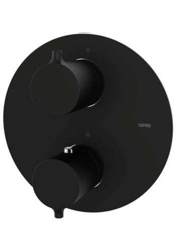 Термостатичний змішувач для ванни й душу GRB TIME Metal Black PVD 47130492