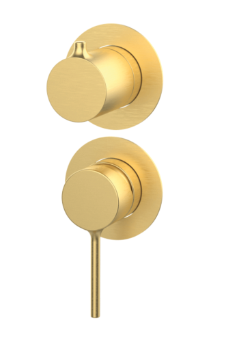 Змішувач для душу GRB TIME Brushed Gold PVD 47247488, зовнішня частина