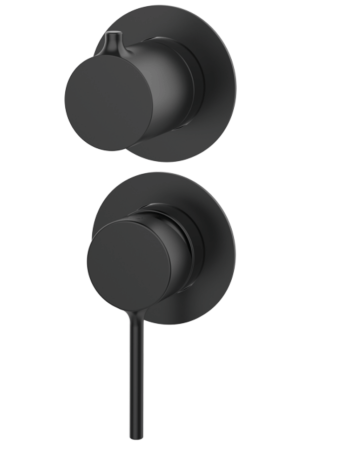 Змішувач для душу GRB TIME Metal Black PVD 47247492, зовнішня частина