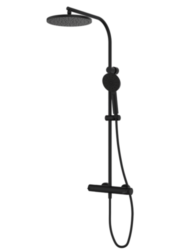 Душова система зовнішнього монтажу GRB TIME Black 47499472XL