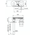 Змішувач для раковини GRB TIME White 47534471