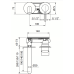 Змішувач для раковини GRB TIME Steel 47534493