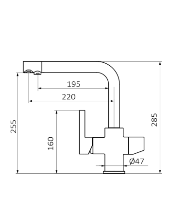 Змішувач для кухні GRB Kitchen Blanco 51831511