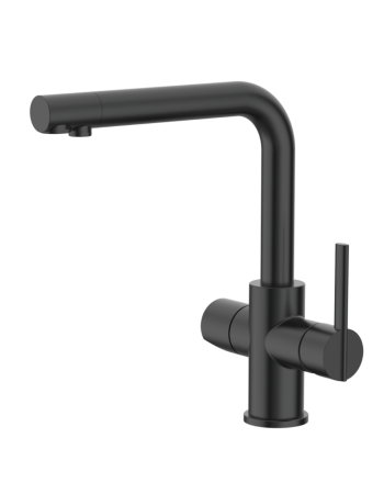 Змішувач для кухні GRB Kitchen Metal Black EterNice 51831592