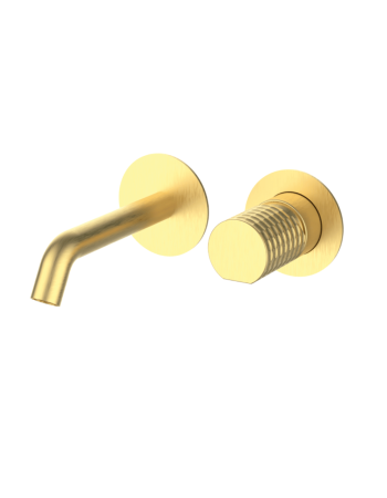 Змішувач для раковини GRB AURA Brushed Gold PVD 75117788, зовнішня частина