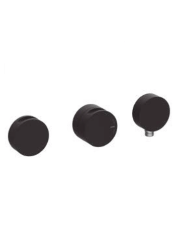 Вбудовуваний змішувач GRB COOL Black 90103002, зовнішня частина