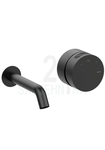 Змішувач для раковини GRB INCOOL Metal Black PVD 90106092, зовнішня частина