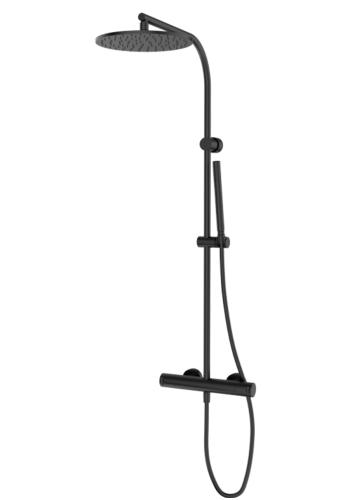 Душова система зовнішнього монтажу GRB COOL Metal Black PVD 90425992XL