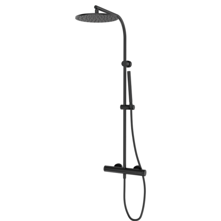 Душова система зовнішнього монтажу GRB COOL Metal Black PVD 90425992XL